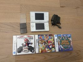 Nintendo DS mit Mario Kart, Mario Party & Animal Crossing