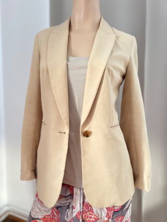 H&M  Blazer Beige Grösse 36 guter Zustand