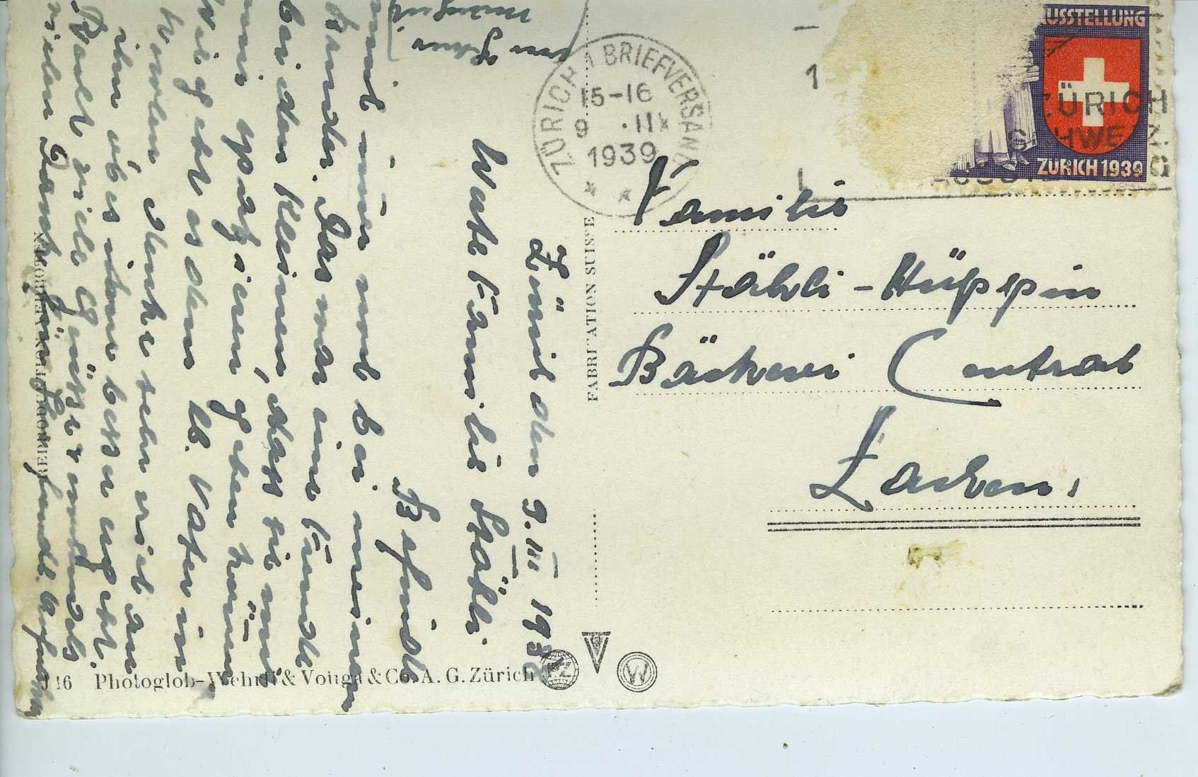 Cartoline postali: Zürich - Limmatquai – Usato da Schleitheim venduto da Pmschlaate 1