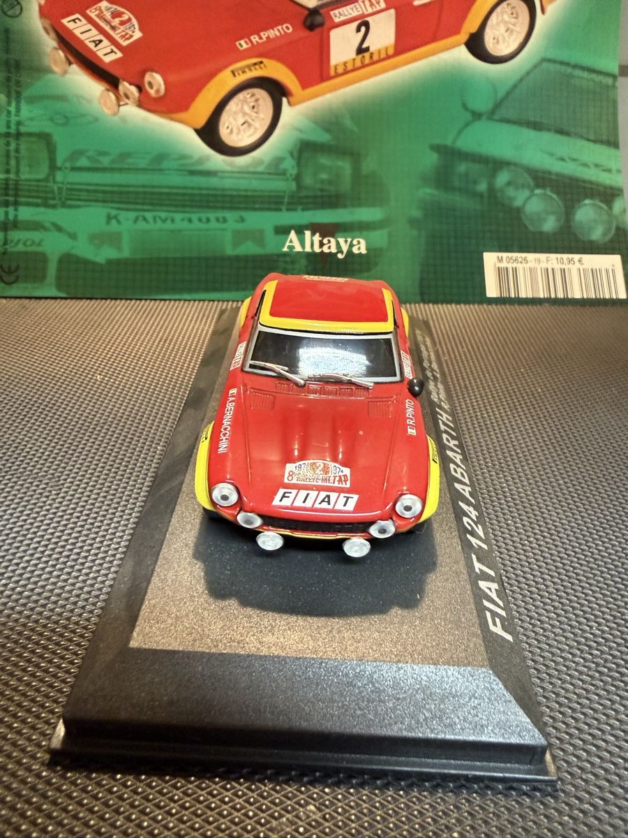 Fiat Modellini d'auto: Fiat 124 Abarth 1974. 1/43 – Usato da Versoix venduto da Jeannot57 2