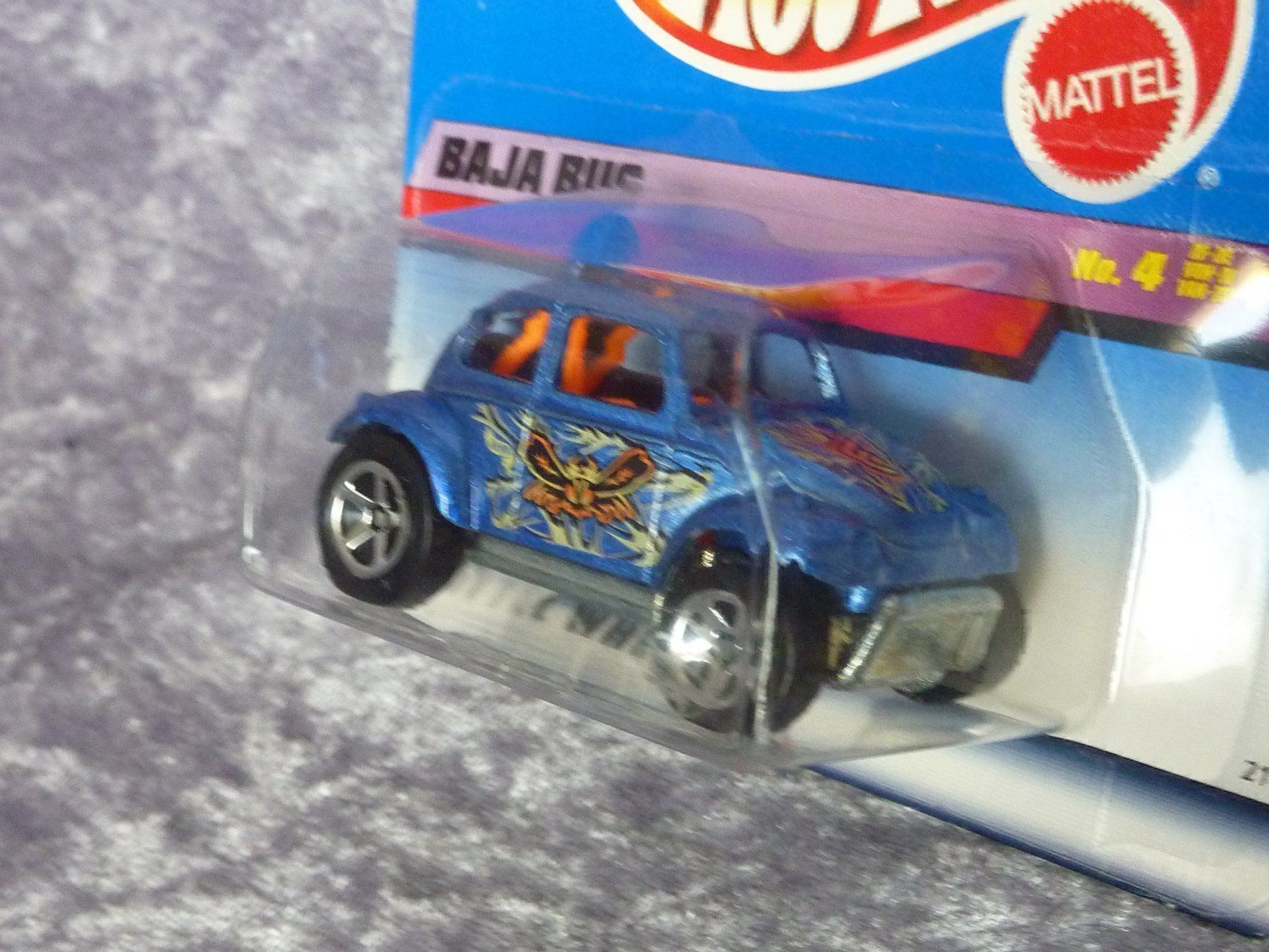 Hot Wheels Modellini d'auto: VW Baja Bug Blue 1:64 – Nuovo e nell'imballaggio originale da Dürrenäsch venduto da modellautos4you 1