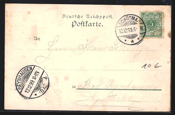 Ansichtskarten: Litho Schaffhausen, Hoffmann's Stärkefa – Gebraucht aus Berlin von bartko-reher 1