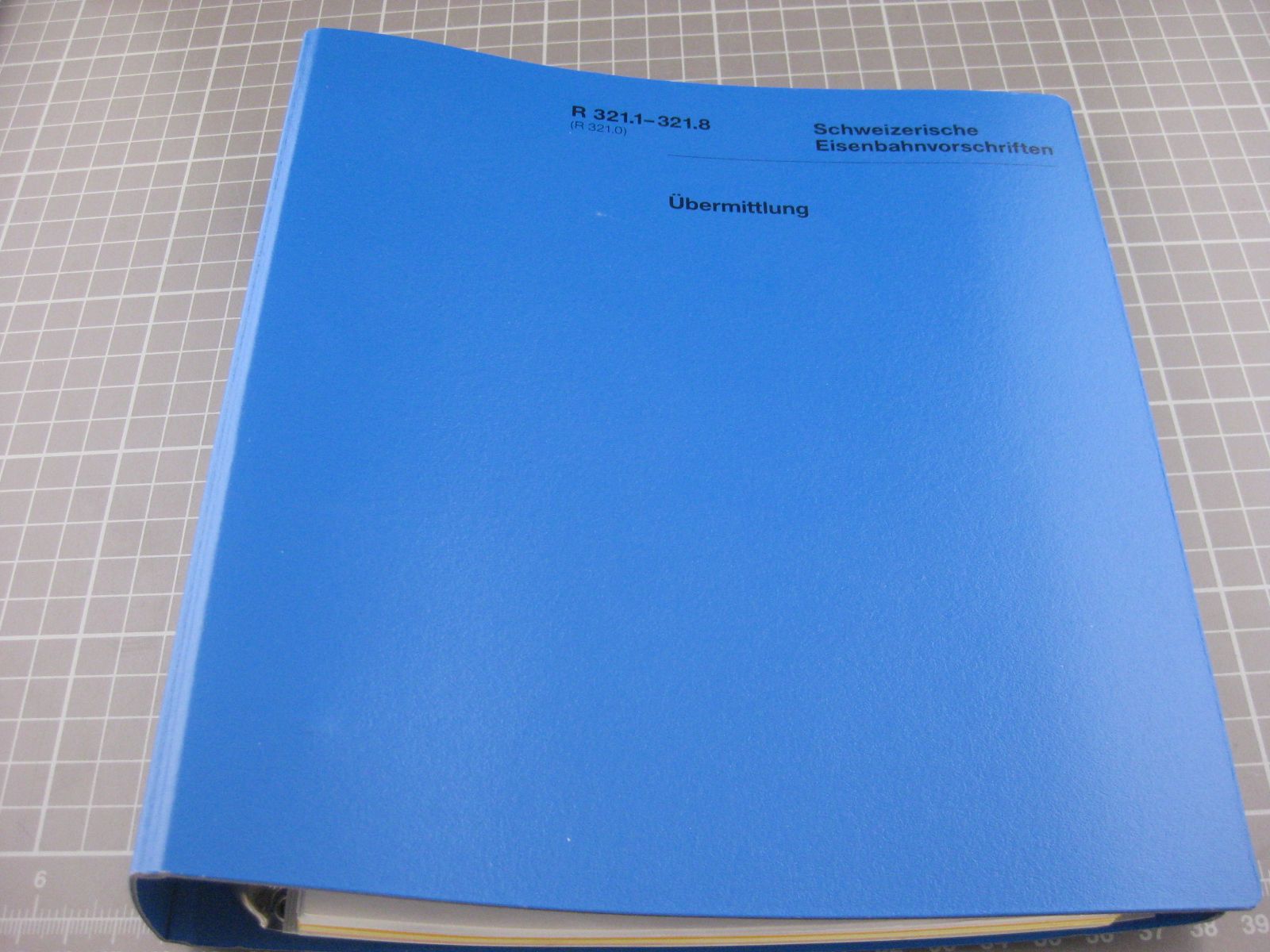 Livres: R 321.1-321-8 Übermittlung – D'occasion à Malters par Marosko