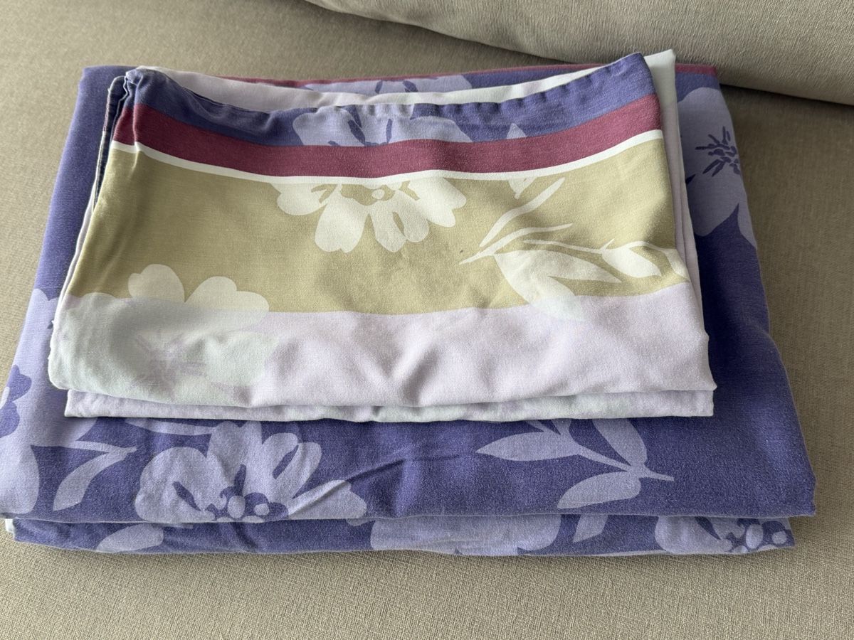 Biancheria da letto: Bettwäsche Set Baumwolle Blumenmuster – Usato da Güttingen venduto da Annuschka17