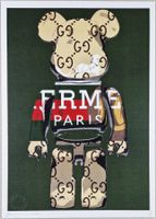 Death NYC Ltd Ed Pop Art Druck " Hermes Paris Bearbrick