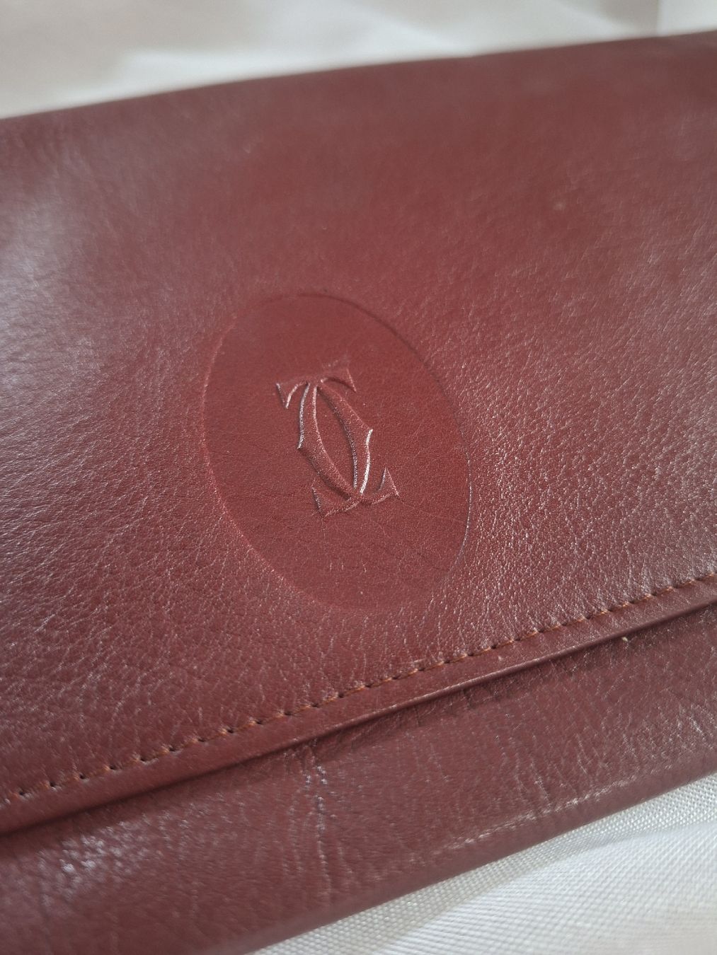 Cartier Borse da donna: Pochette Cartier en cuir – Usato da Lausanne venduto da Super-cerise 8