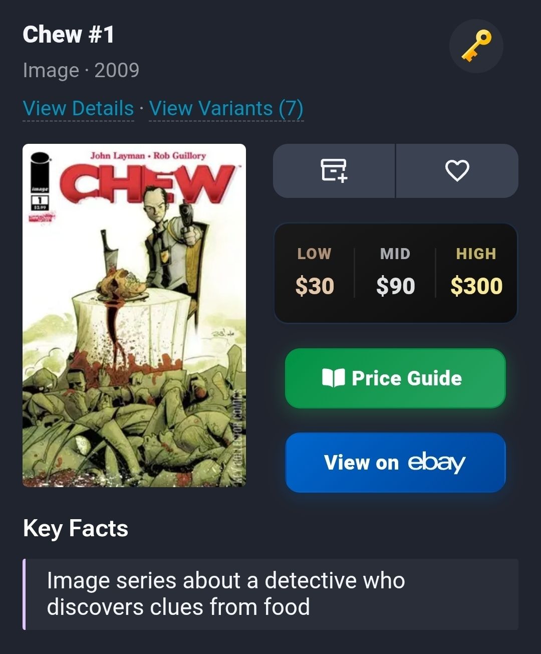 BD: CHEW #1-11 (KEY) – D'occasion à Biel/Bienne par collector_comics 6