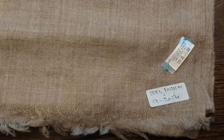 Schal Kaschmir beige neu