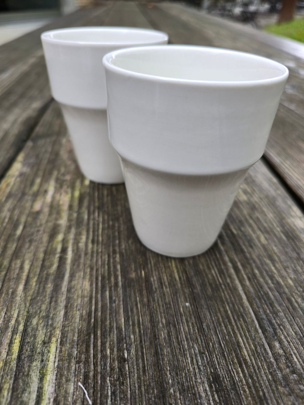 Pfister Tazze: Atelier Pfister: Kaffeebecher, Set 2-tlg. – Nuovo (secondo la descrizione) da Romanshorn venduto da Rachacha 1