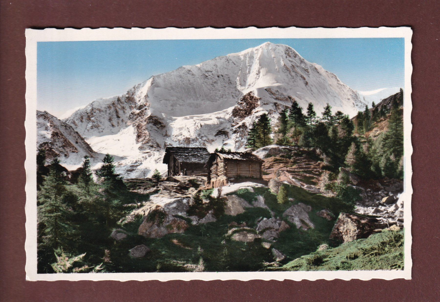 Cartoline postali: Val et Pigne d'AROLLA – Usato da Pully venduto da nicecards