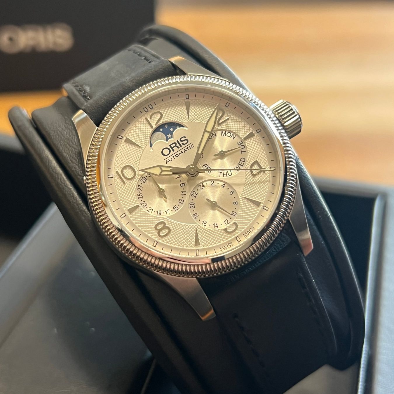 Oris Orologi: Oris Big Crown Complication Full Set 01 582 7678 4061 – Usato da Carouge GE venduto da Watchaser 7