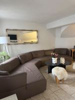Grosses Sofa von Ewald Schillig in hochwertigem Leder