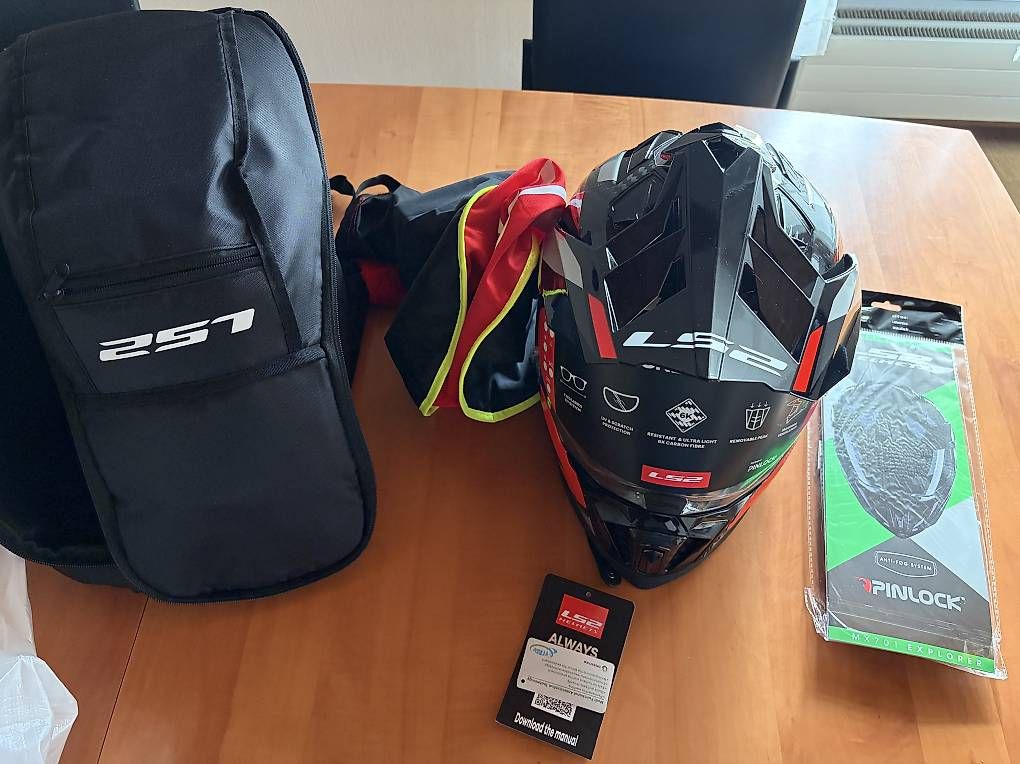 Helme & Visiere: LS2 Mx 701 Carbonhelm neu – Neu und originalverpackt aus Basel von jpw_7gqh 4