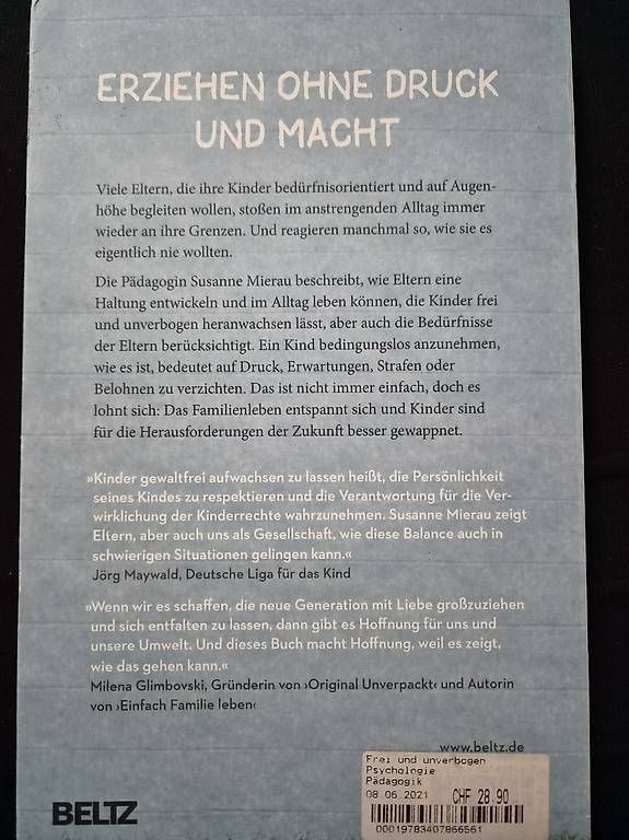 Libri: Frei und unverbogen – Usato da Riehen venduto da jennifer_ma 1