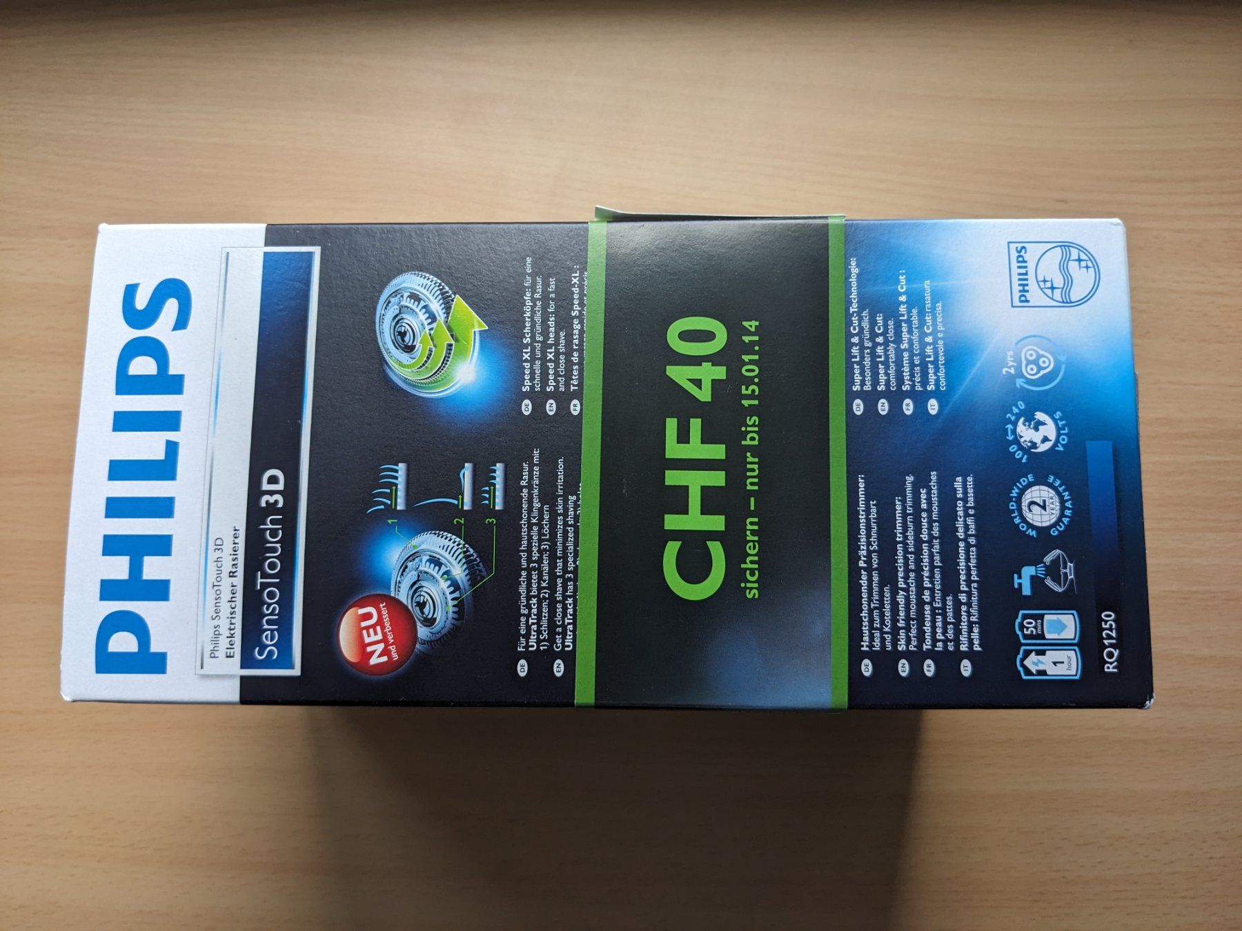 Philips Rasierapparate & Rasierklingen: Philips Sensotouch 3D RQ1250 – Defekt aus Stetten AG von Trexx75 8