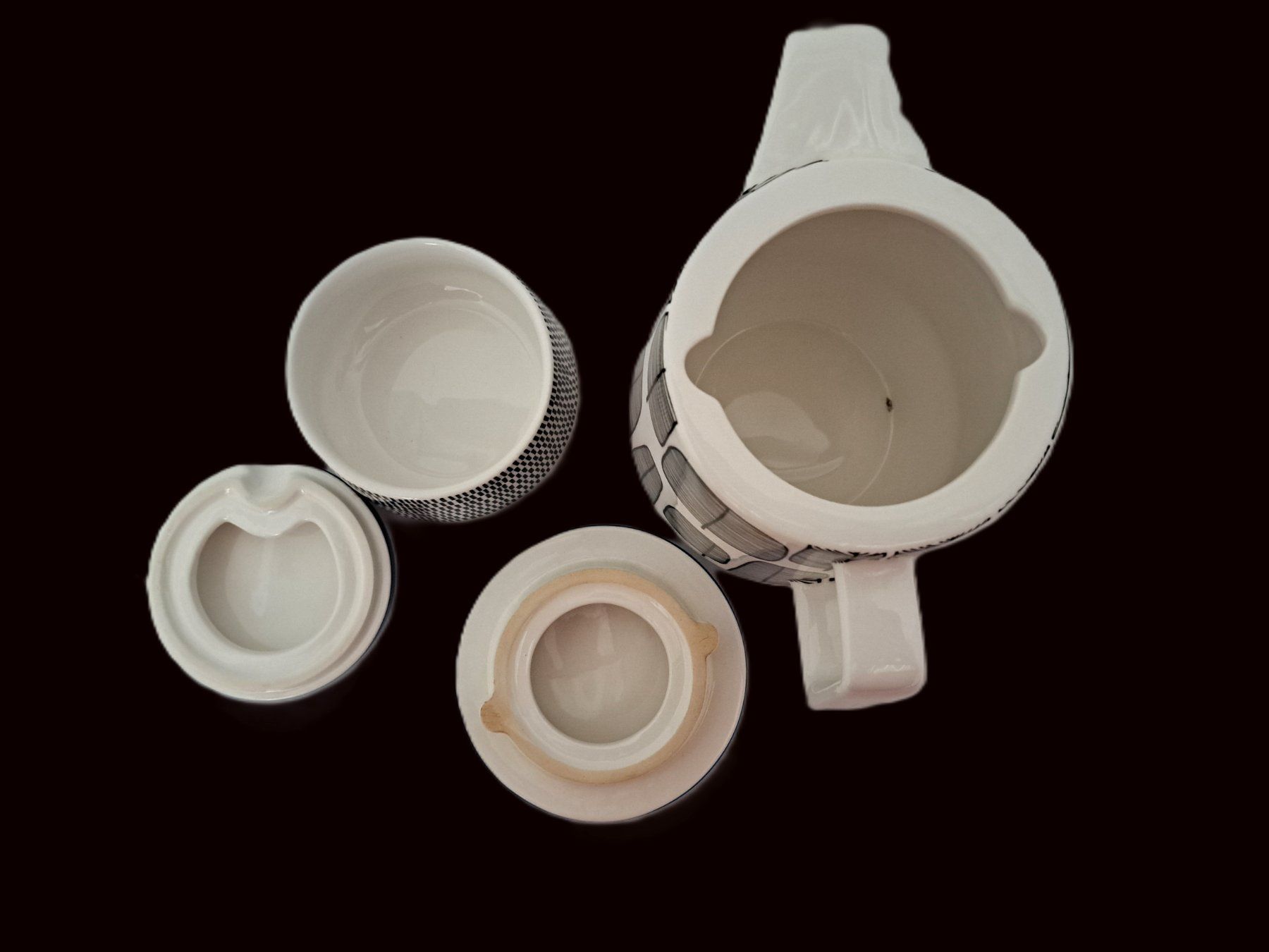 Teiere: MISSPRINT Teekanne & Zuckerdose – Usato da Schaffhausen venduto da Restwert_SH 5