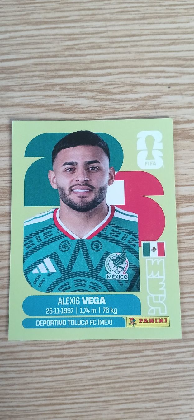 Panini Sammelbilder & Trading cards: Panini Alexis Vega 2026 – Gebraucht aus Willisau von roger_meier