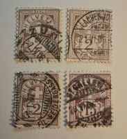 Briefmarken Ziffermuster 15 Stück