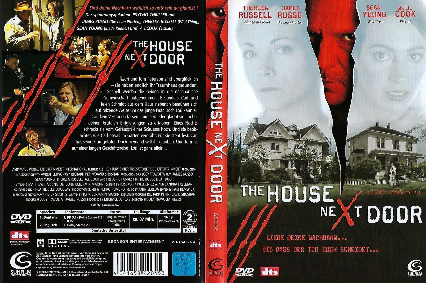 Alle DVDs: The House next Door - DVD-Thriller – Gebraucht aus Sissach von Greywolf61