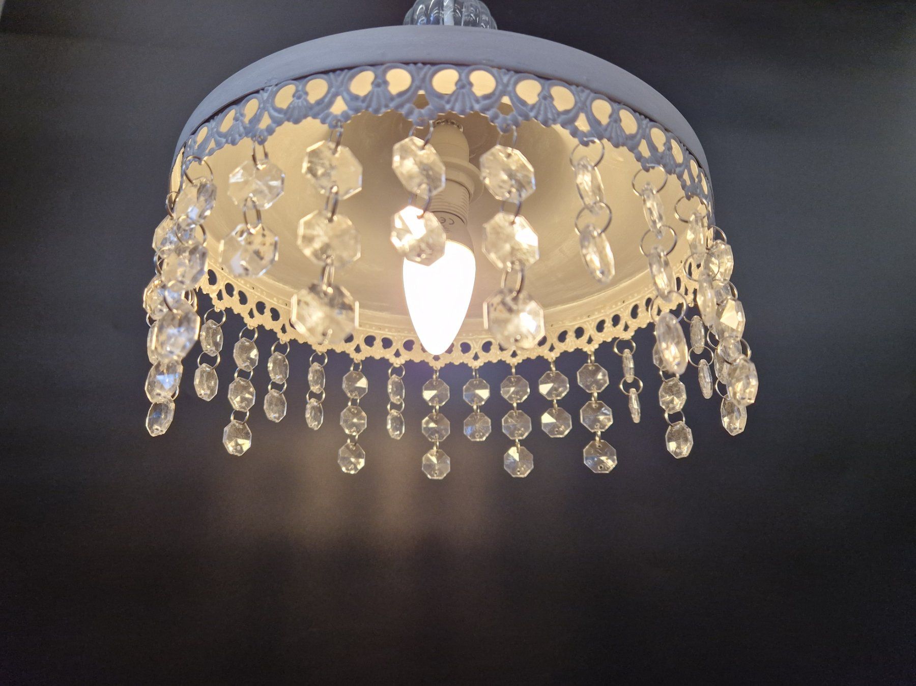 Kronleuchter & Deckenlampen: graue Deckenlampe – Gebraucht aus Muhen von Restwert_Muhen 7