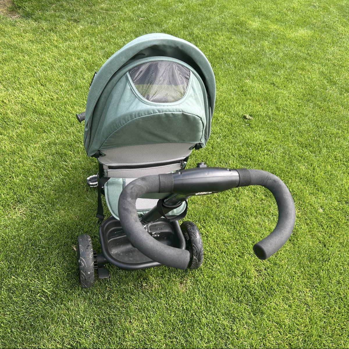 Kinderkraft Veicoli per bambini: Kinderkraft 3-Rad mit Verdeck und Stosstange – Usato da Brislach venduto da gre_t5pb 7
