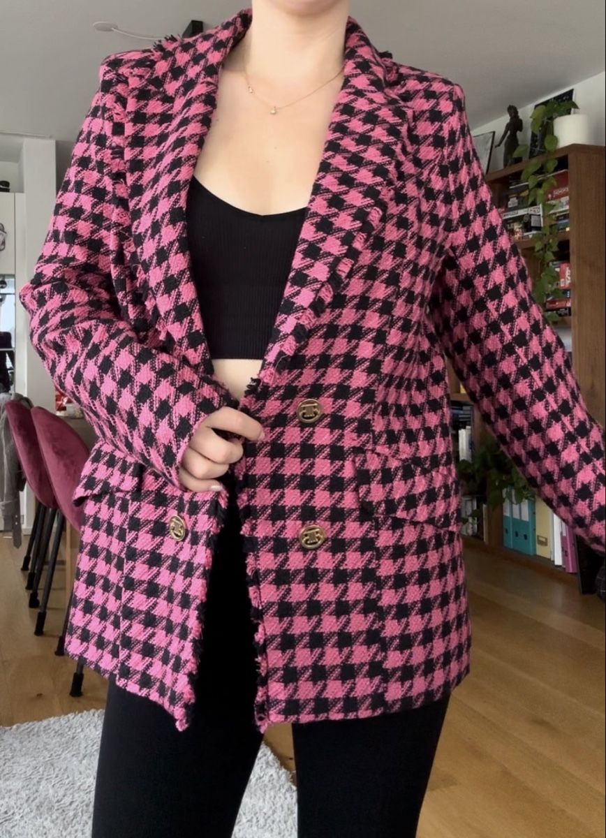 Giacche: BLAZER RIVER ISLAND PINK KARRIERT – Nuovo (secondo la descrizione) da Zürich venduto da ybrvk 2
