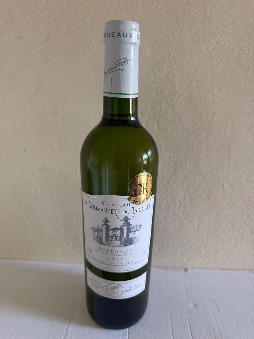 Vino: BORDEAUX BLANC Château La Commanderie du Bardelet 2017 – Nuovo (secondo la descrizione) da Roche VD venduto da luc_jwm5