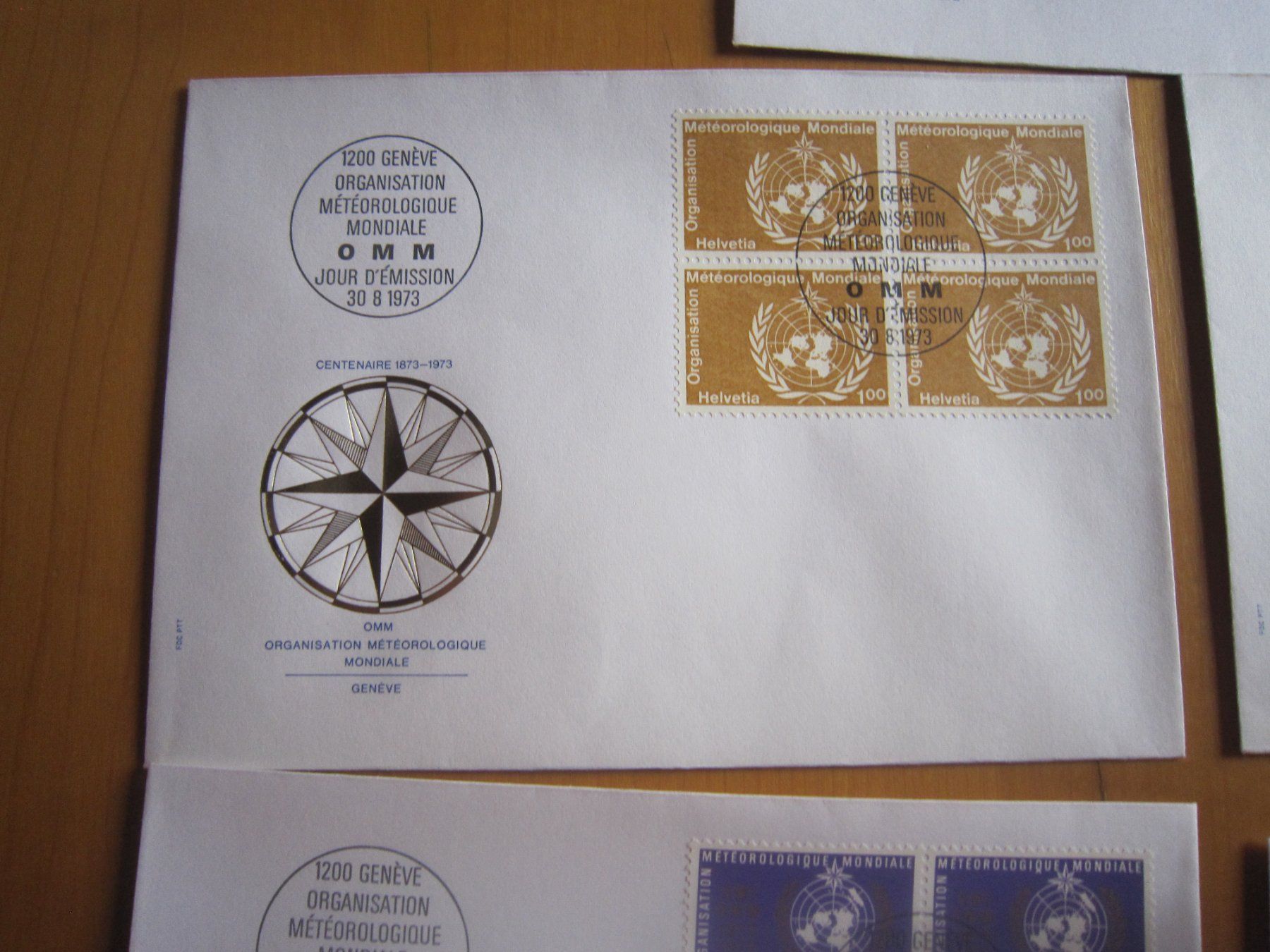 Tous les timbres: GA 1973 FDC Serie und 4er OMM – D'occasion à Gordola par Polentaefung 2