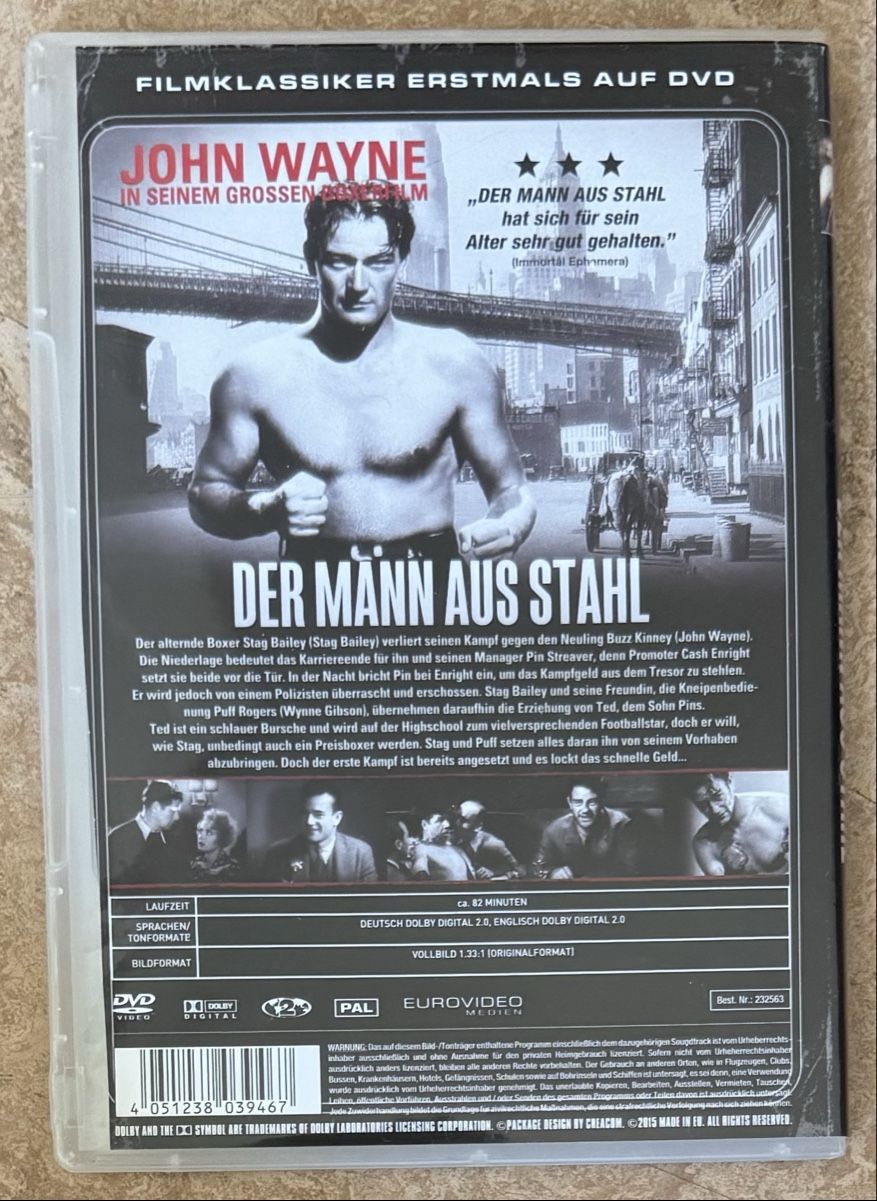 Alle DVDs: DER MANN AUS STAHL  – Neu (gemäss Beschreibung) aus Dietikon von AndreaSch01 1