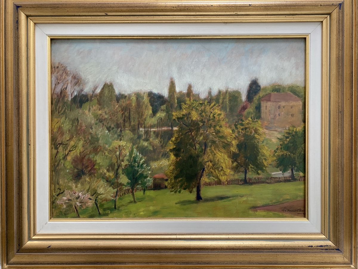 Dipinti: Gemälde, René Francillon, original Ölgemälde. – Usato da Biberist venduto da Momo33