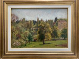 Gemälde, René Francillon, original Ölgemälde.