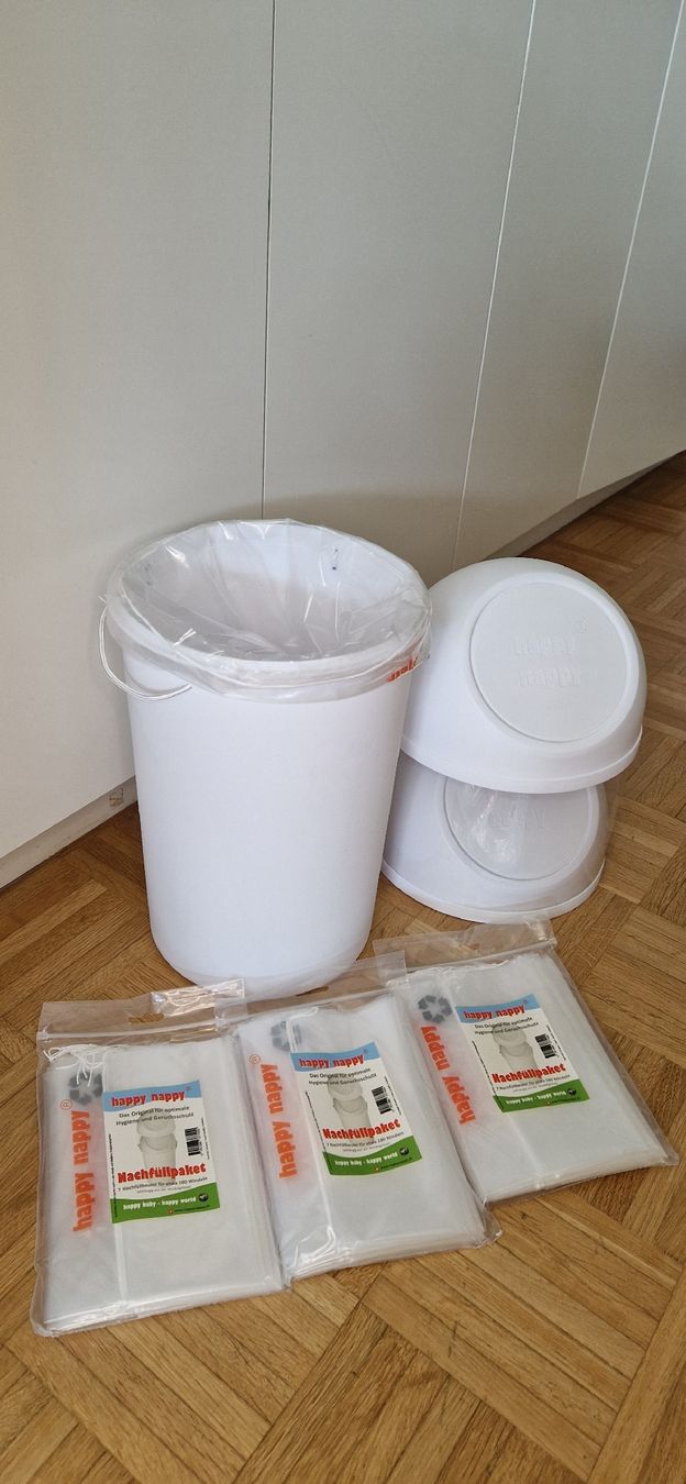 Secchi per pannolini & Pannolini: Windel Eimer, Windeleimer Happy Nappy Neu – Nuovo e nell'imballaggio originale da Herrenschwanden venduto da kira7557 3