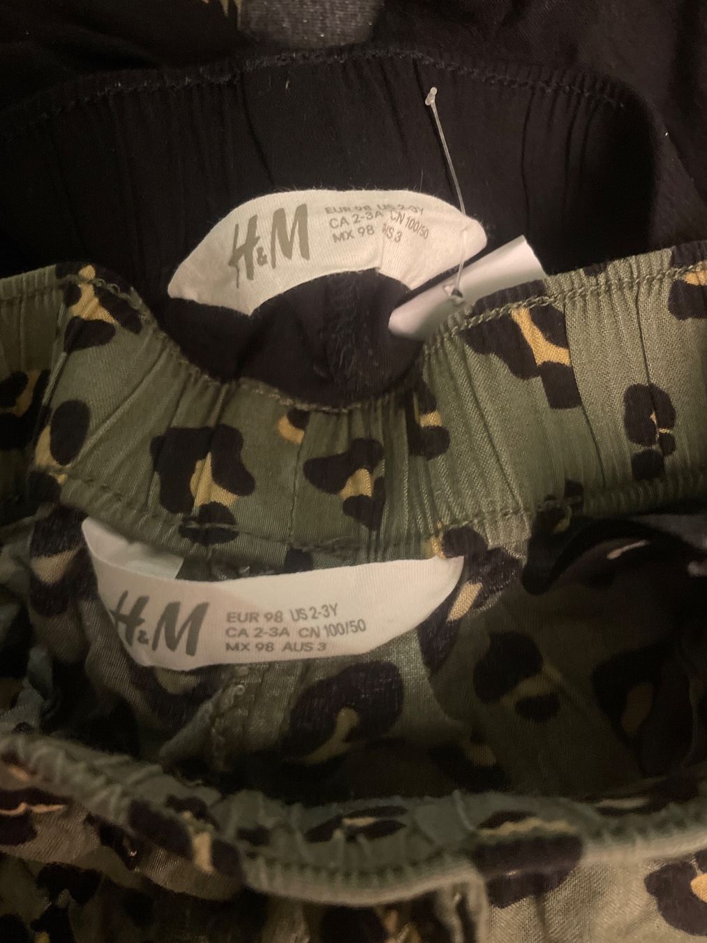 H&M Pantaloni: 2 leichte neuwertige H&M Viskose Pludderhose Gr. 98 – Nuovo (secondo la descrizione) da Obergerlafingen venduto da cabo4 1
