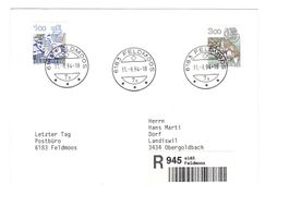 Letztagsbrief: Schliessung Poststelle 6183 FELDMOOS
