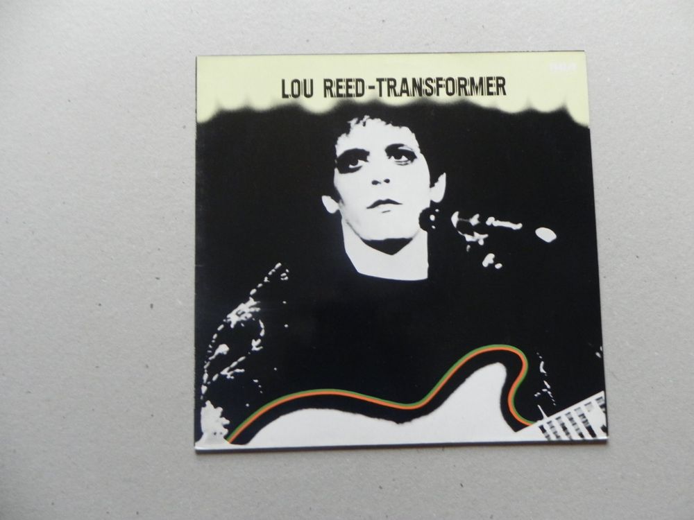 LP USA Rock Gitarrist Sänger Lou Reed ca. 1980 Transformer (Gebraucht ...