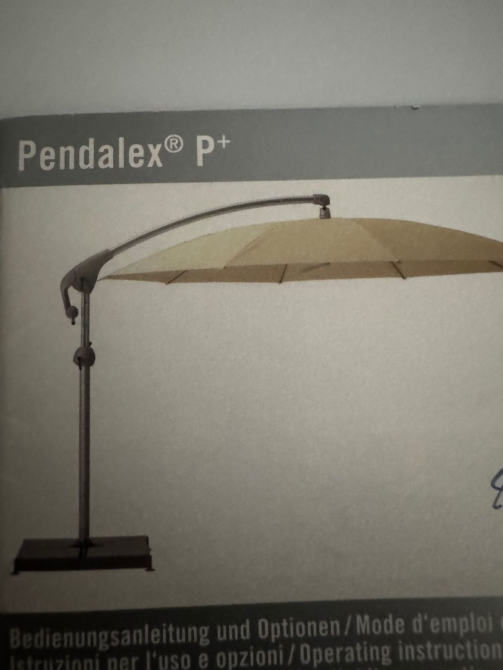 Glatz Sonnenschirme: Glatz Pendalex P+ – Gebraucht aus Nussbaumen AG von Christenl01 3