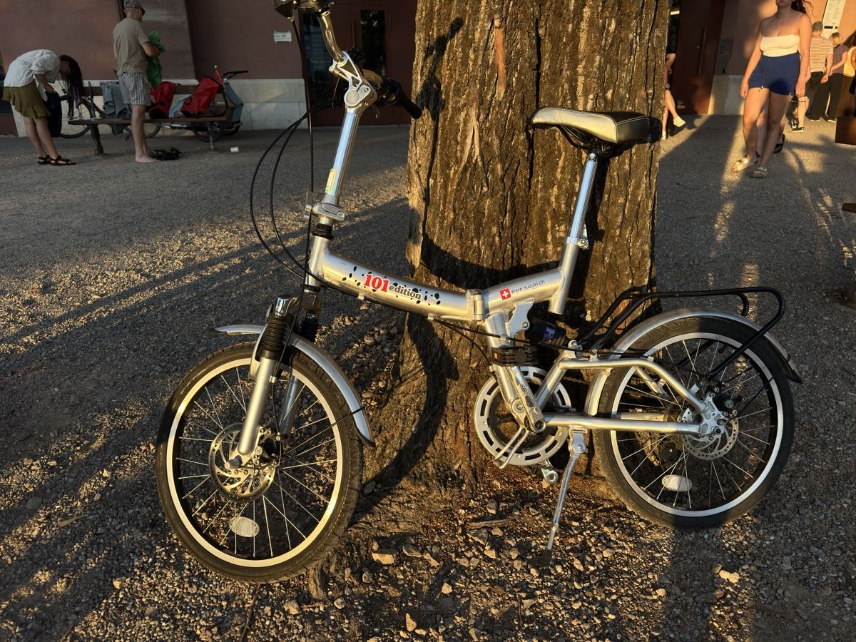 Biciclette: Suzuki foldable bike - pick-up in Basel – Usato da Basel venduto da Eromarepetra