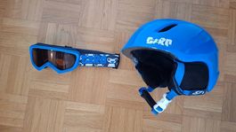 Giro Kinderhelm XS/S Grösse 49-52cm & Skibrille