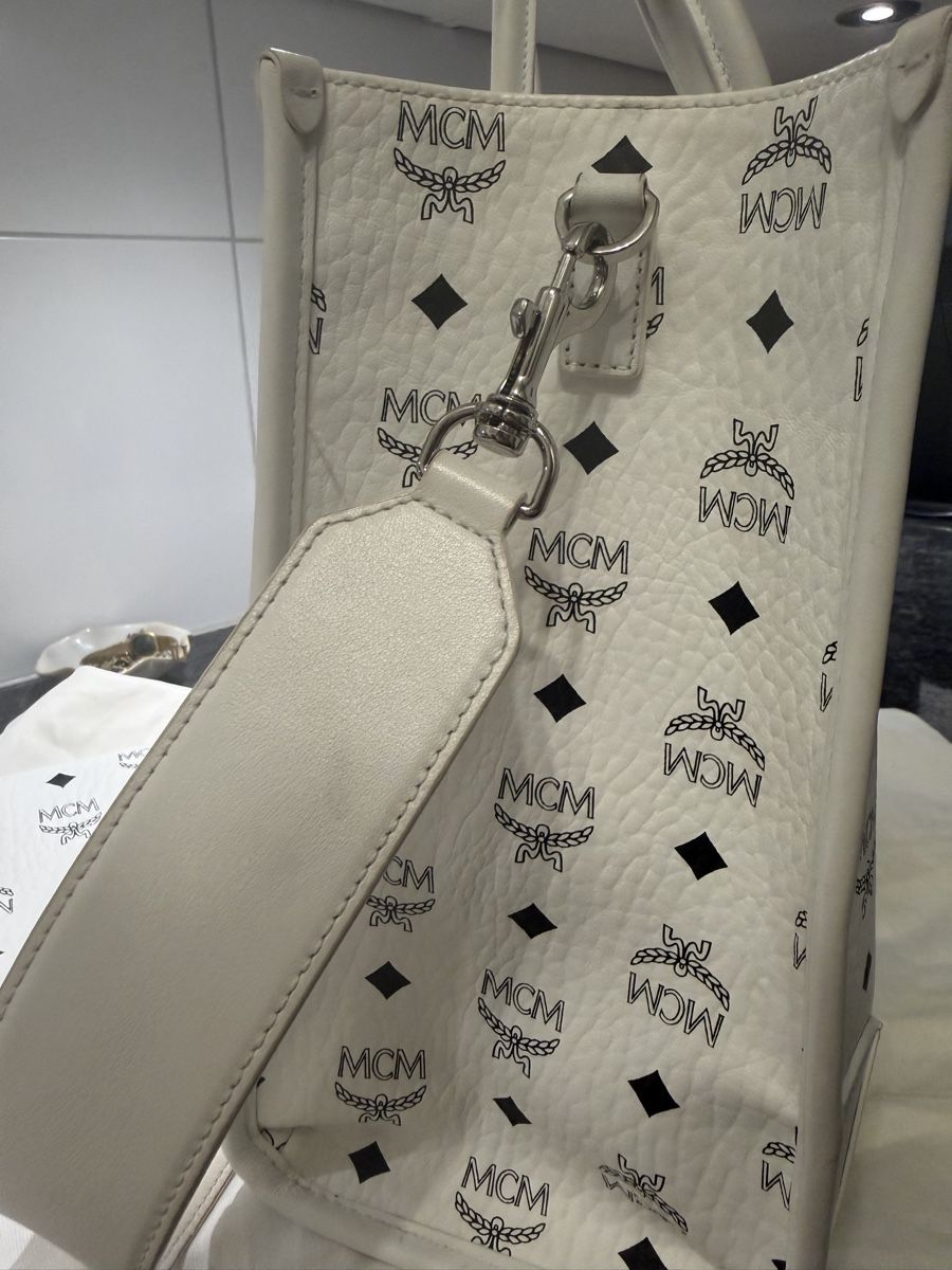 Mcm Sacs: MCM shopper weiß  – D'occasion à Basel par cor_5y8l 3