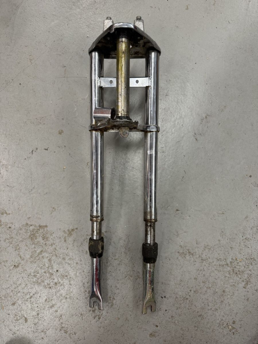 Puch Mofa-Ersatzteile: Puch Original Gabel 14cm  – Defekt aus Wegenstetten von mcfly321 1