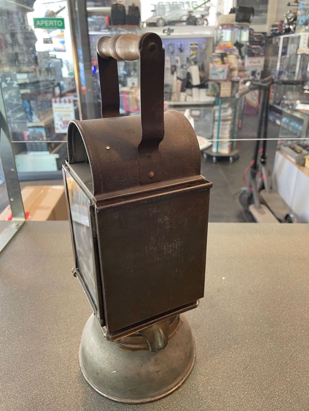 Lampes anciennes: Vintage Eisenbahn?  Laterne Handlampe – D'occasion à Chiasso par Carrara-Modellismo 1