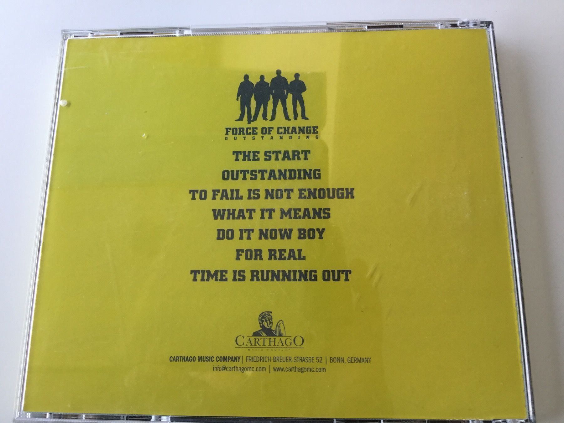 CD: Force of Change - Outstanding – Usato da Rüti ZH venduto da alumedien 1