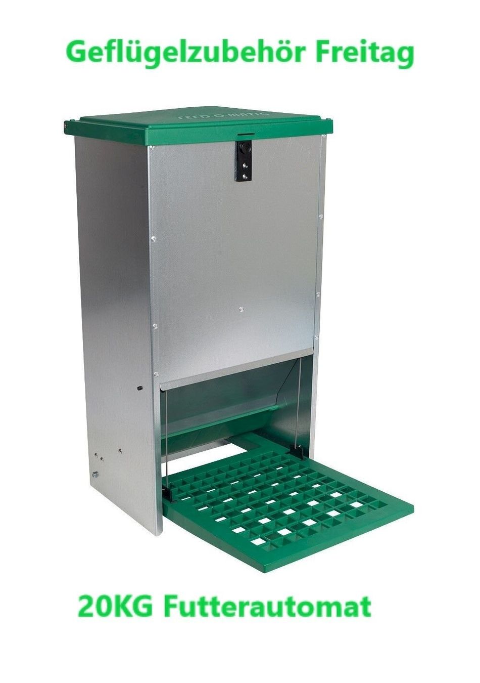Futter: Futterautomat mit Trittklappe 20 kg  – Neu und originalverpackt aus Bottighofen von zaap 1