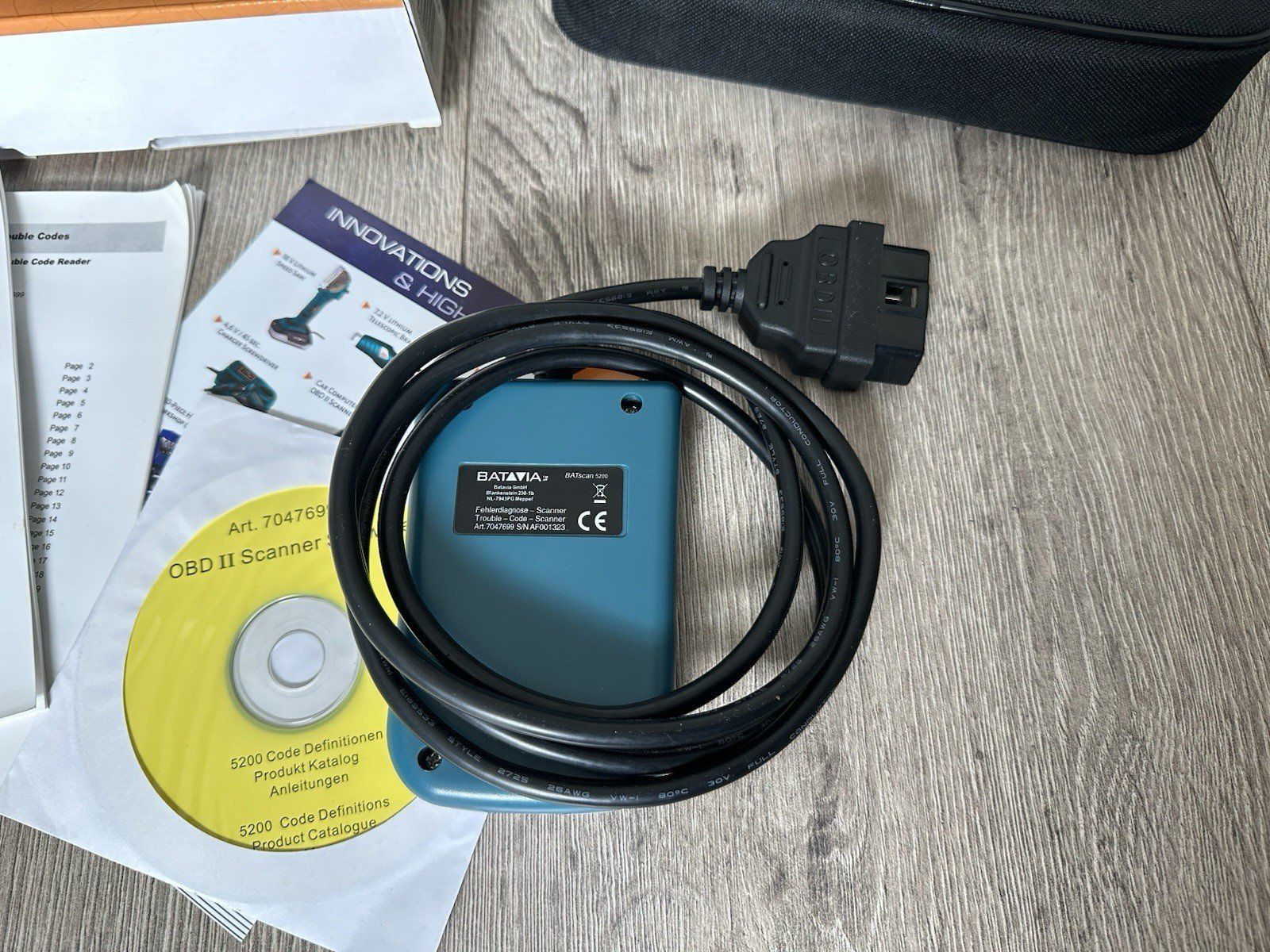 Misurare: Batavia Auto Scan 5200 OBD Headline OBD-II Fehlercode Leser – Nuovo (secondo la descrizione) da Kloten venduto da Euroasia 6