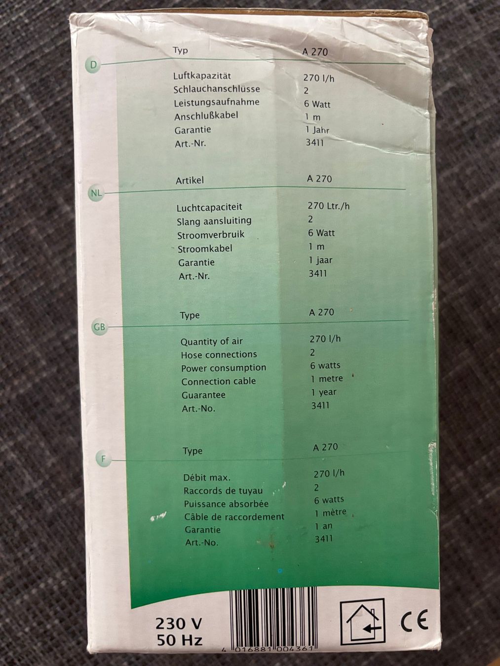 Pumpen & Teile: Teichpumpe, Aquarium Pumpe – Neu und originalverpackt aus Gossau SG von Gusho 2
