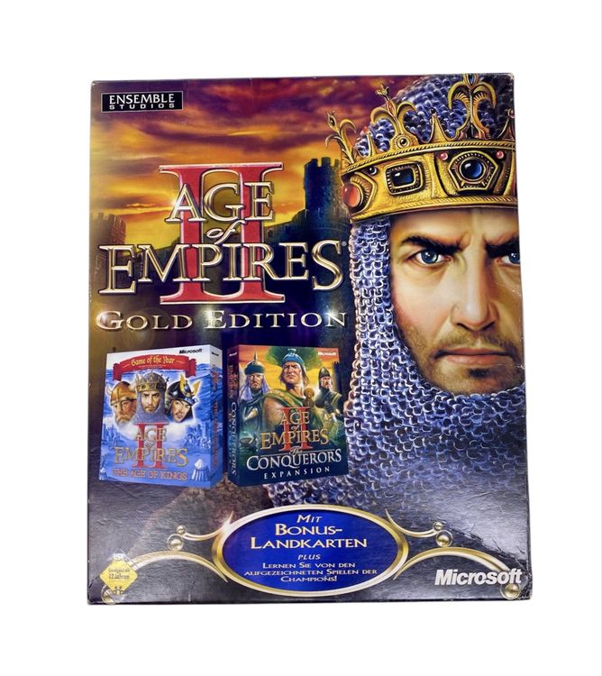 Age of Empire II Gold Edition PC CD-ROM mit OVP (Gebraucht) in ...