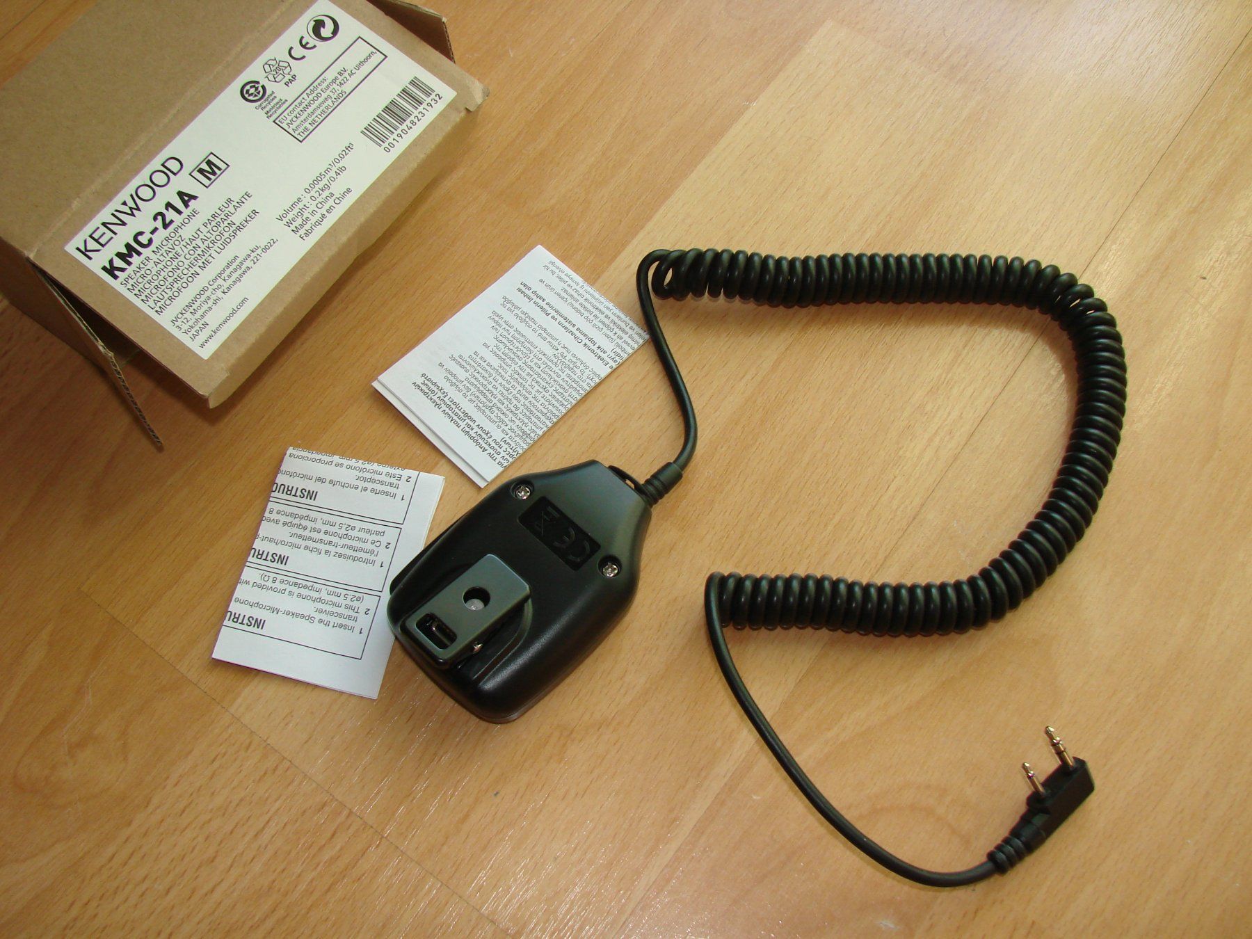 Kenwood Radiocomunicazione: Kenwood KMC-21A Mikrofon – Nuovo e nell'imballaggio originale da Niederuzwil venduto da Rade 8