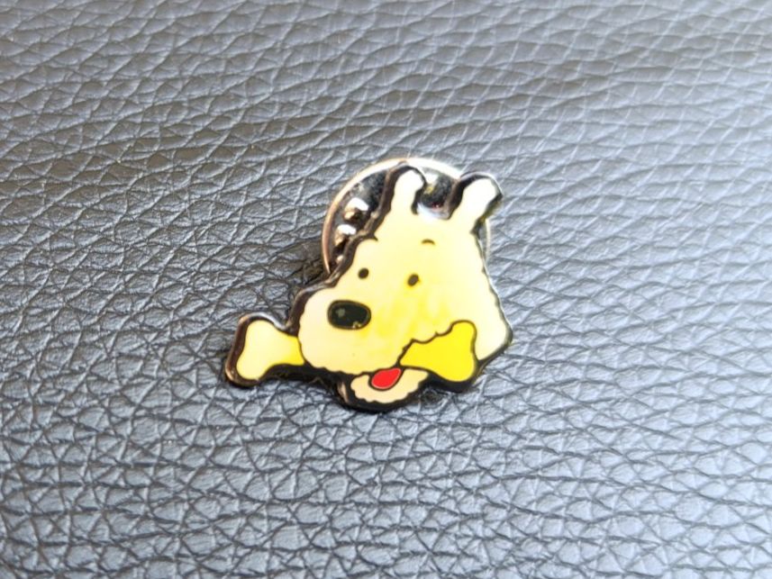 Placchette & Badge: Hergé TINTIN - Pin Milou – Usato da Prangins venduto da Timband 1