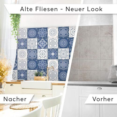 Fliesensticker Fliesenaufkleber Fliesenf Fliesenfolie Deko (Gebraucht ...