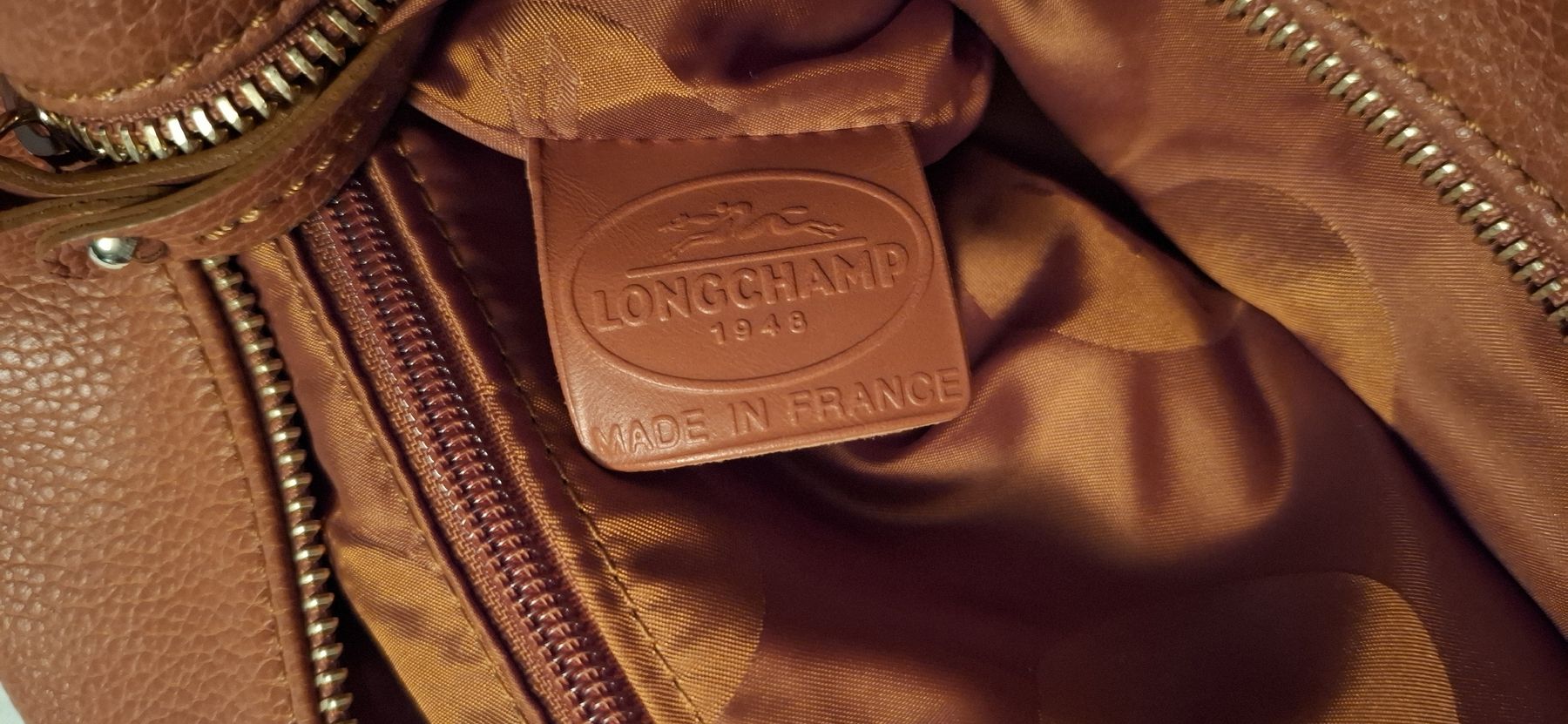 Longchamp Taschen für Damen: Longchamp Leder Tasche – Gebraucht aus St.Gallenkappel von lalique 5